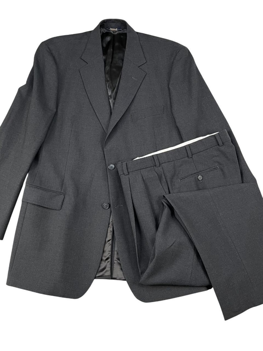 Brooks brothers Men's Charcoal Two-Piece Suit - 42R